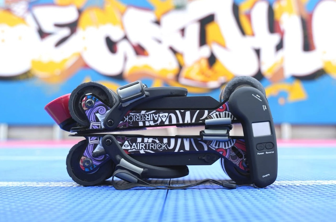 *NEW* AIRTRICK Lightweight E-Skates: The World's First Electric Roller Skates