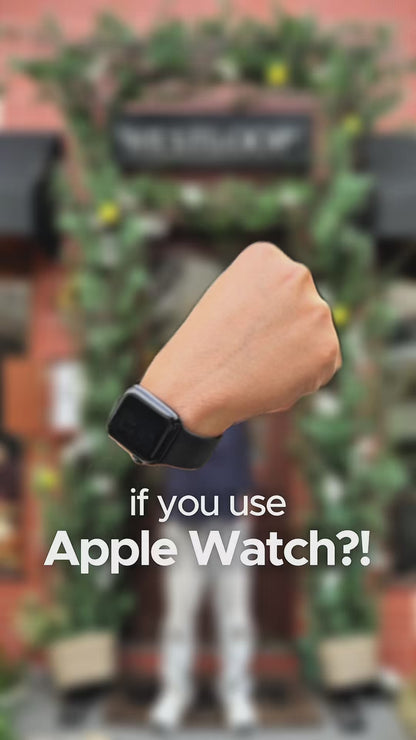 EnergyLink, 1-Step Magnetic Attachment & Charging. Compatible with Apple Watch Band 42-49mm & IP68 Waterproof