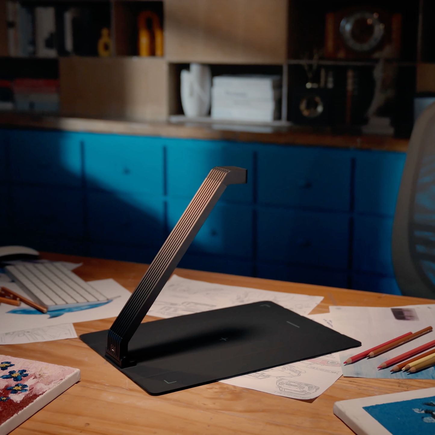 ScanPad 100 PRO - most portable & foldable Scanner | 16 MP & 380 DPI | OCR Text Recognition | AI Enhancement