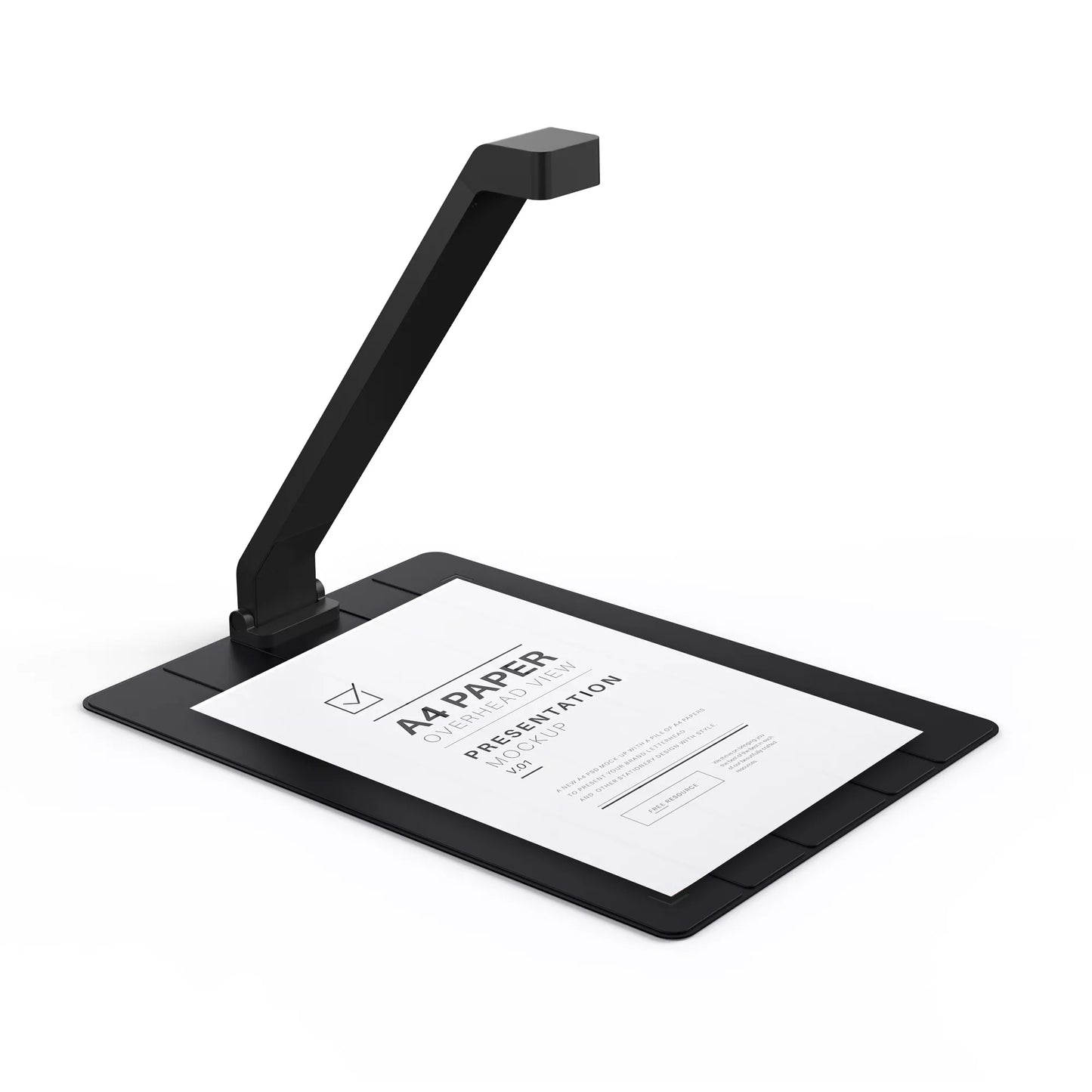ScanPad 100 PRO - most portable & foldable Scanner | 16 MP & 380 DPI | OCR Text Recognition | AI Enhancement