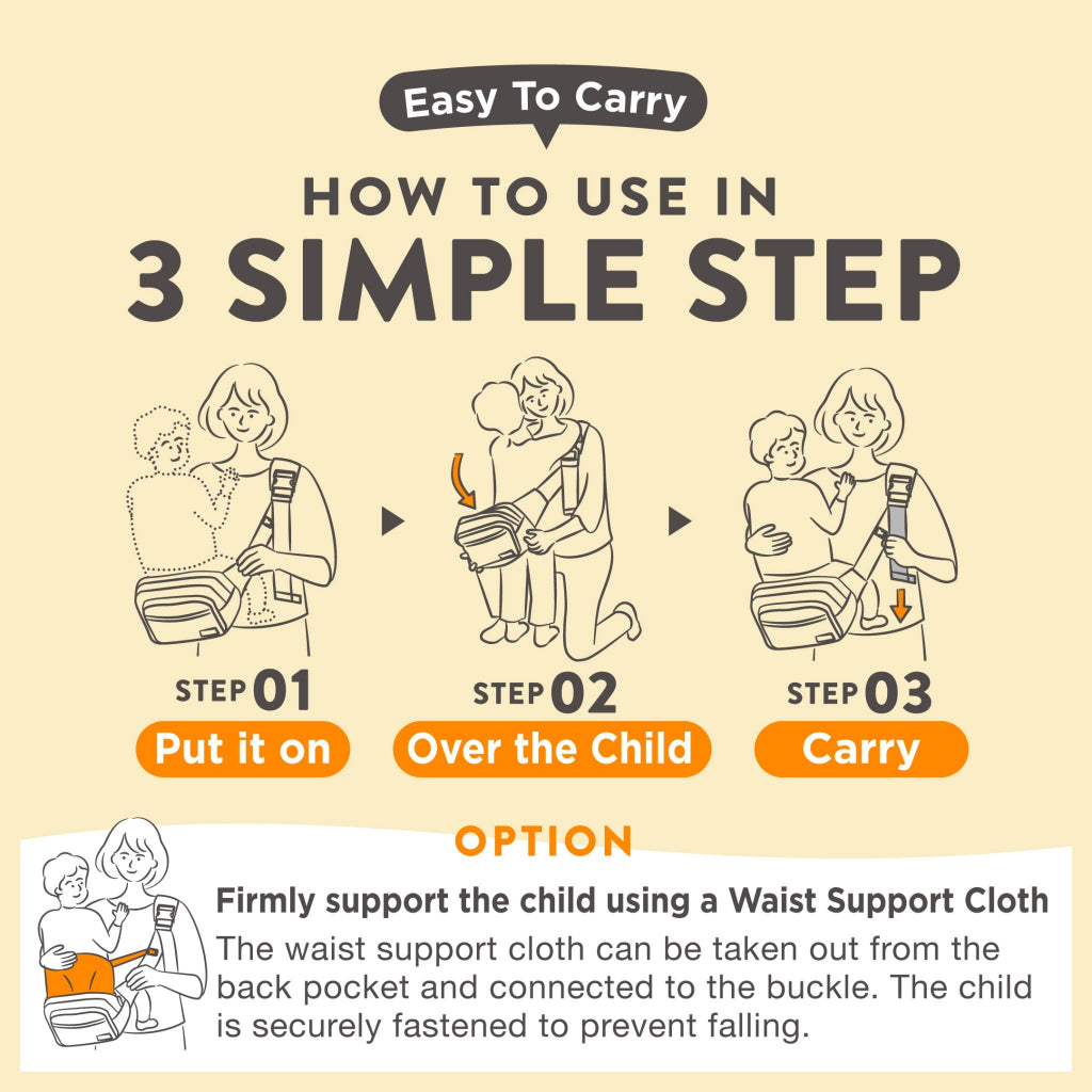 *PRE-ORDER NOW!* Pomulu I 2WAY Baby Carrier I Innovative Carrier Bag for Parents