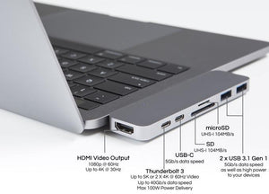 HyperDrive - USB-C Hub for MacBook Pro 2016 2017 (Delivery in 28 days)