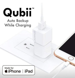 Qubii - Auto Backup While Charging Your iPhone (Ready Stock)